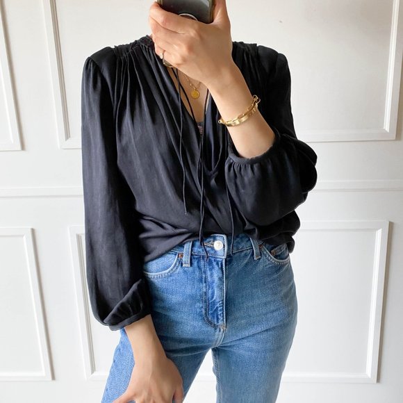 IRO Silky Blouse Small 36 - Picture 2 of 13